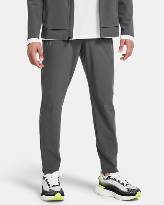 Men's UA Launch Pants, Gray, pdpMainDesktop image number 0